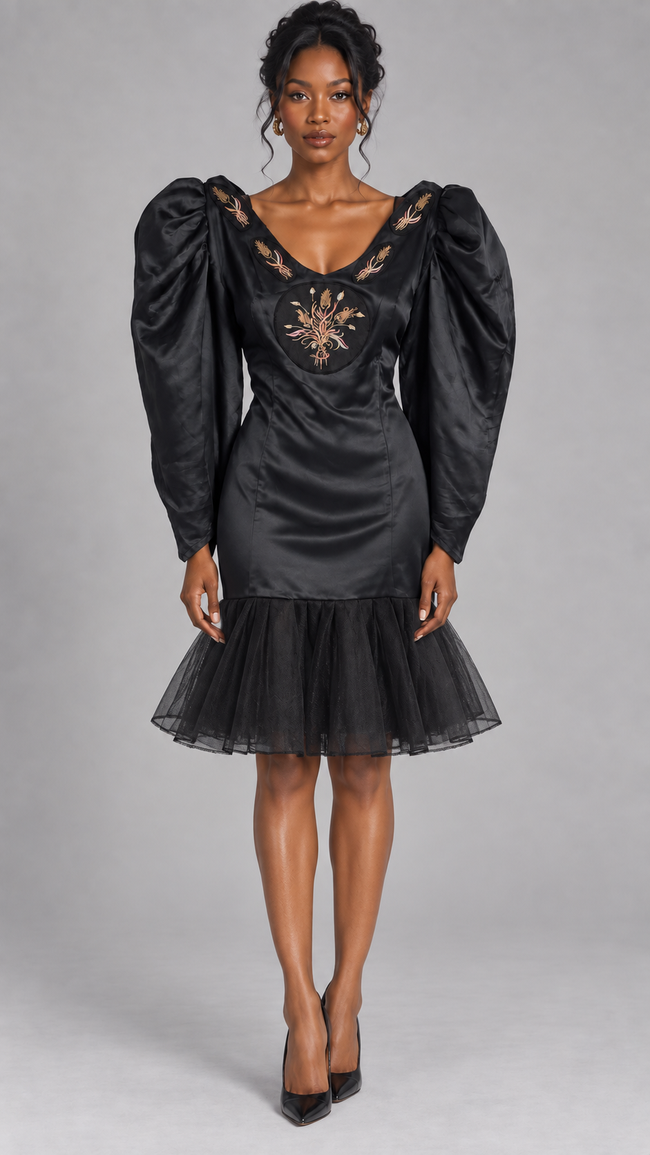 Black Mcoy Exclusive Dress